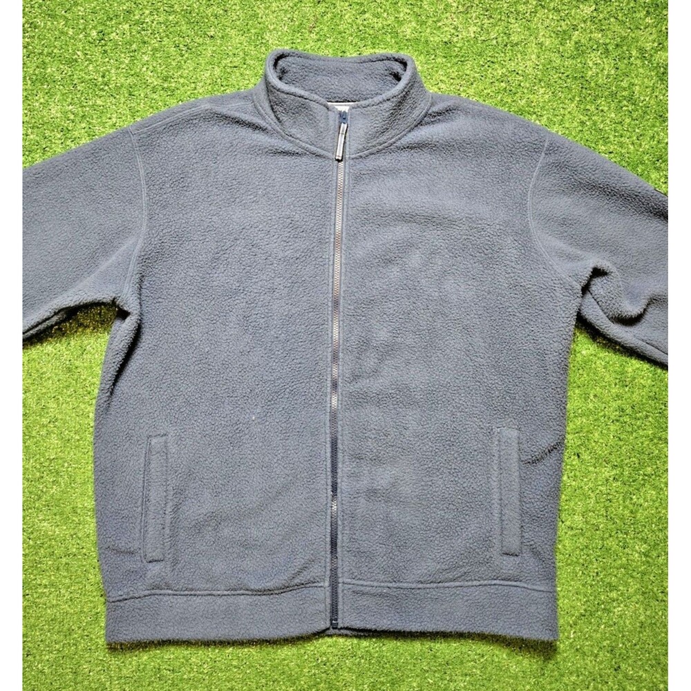 Orvis Full-Zip Fleece Jacket – Blue - Men’s Size X-Large - Classic Collection